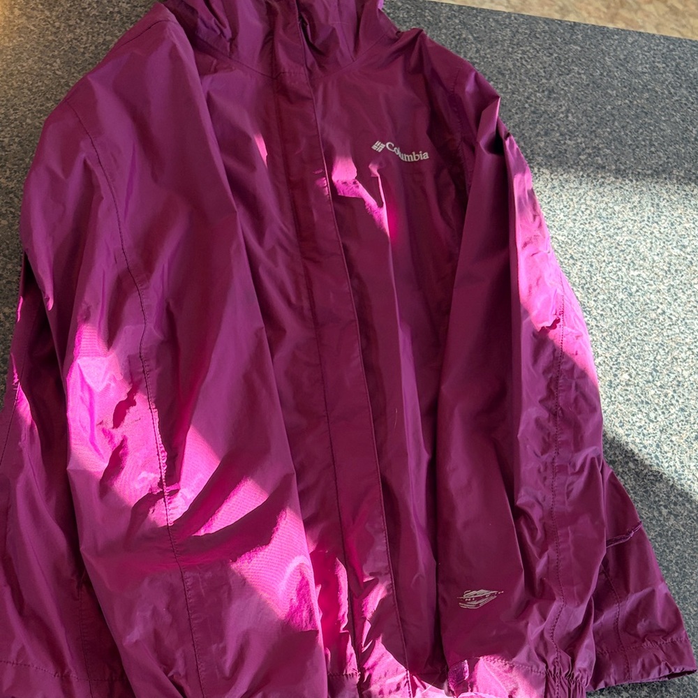 Columbia Magenta Outdoor Jacket